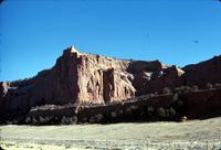 Cliffs near Window Rock, Navajo Reservation, Arizona (1966)