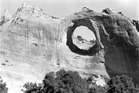 Window Rock on the Navajo Reservation, Window Rock, Arizona