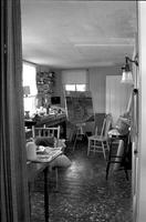 View into craft room in a house