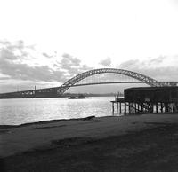 Bayonne Bridge over the Kill Van Kull River (1948)