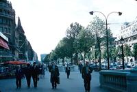 Champs-Elysees, Paris, France (August, 1960)