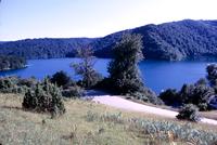 Gavanovac Lake and path in Plitvice Lakes National Park, Croatia