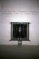 Holocaust monument at the Memorial de la Deportation, Paris, France 