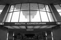 South concourse entrance at Washington Dulles International Airport, Dulles, Virginia