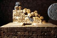 Altar of new fire ceremony scupture, Museo Nacional de Antropología, Mexico City, Mexico