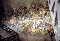 Diego Rivera mural depicting the history of Mexico, National Palace, Mexico City, Mexico
