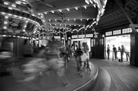 Dentzel Carousel in motion at Glen Echo Park, Glen Echo, Maryland