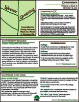 The Weekly Greening Vol. 2, Issue 14